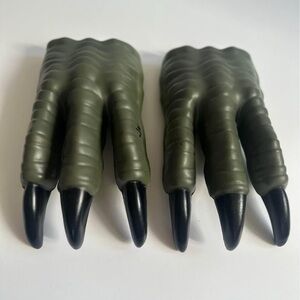 Green Dinosaur Claw Gloves. Great gift.